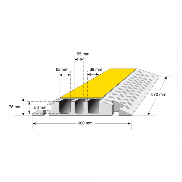 TRAFFIC-LINE Cable Ramp