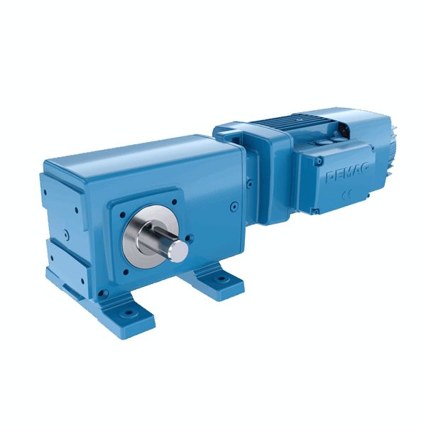 Angular geared motors