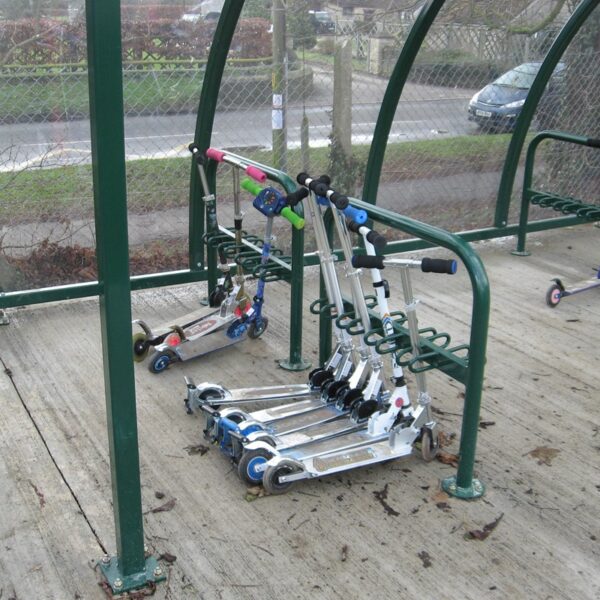 Kids Double Sided Scooter Rack