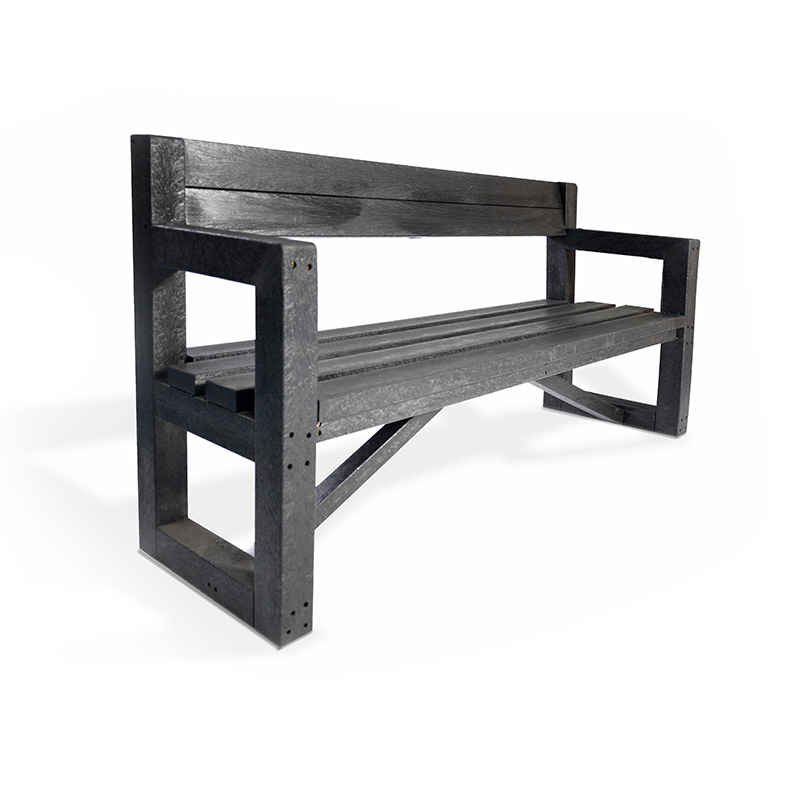 City Bench Black