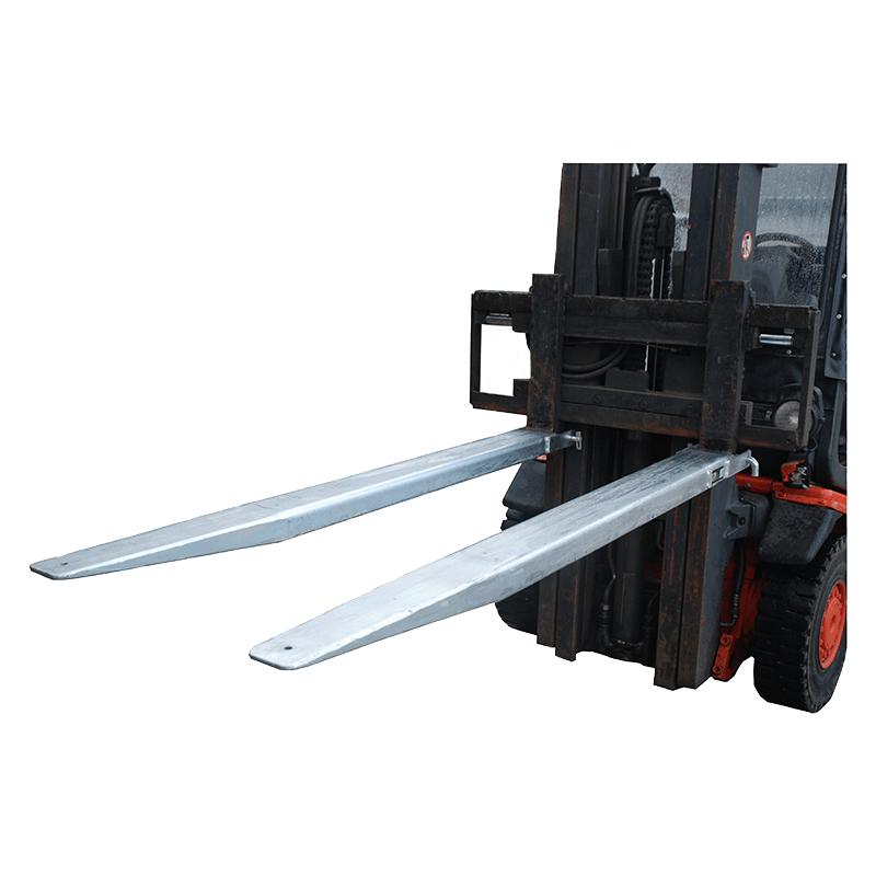 Heavy duty forklift fork extensions
