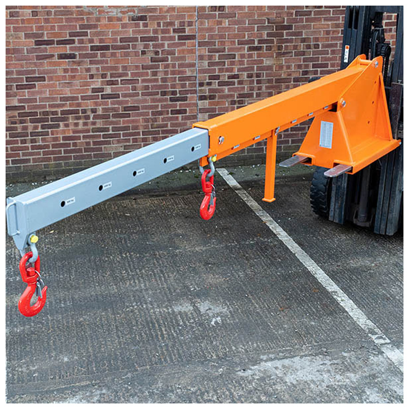 Height Adjustable Extendable Forklift Jib