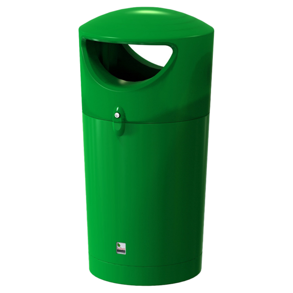 Metro Hooded Litter Bin