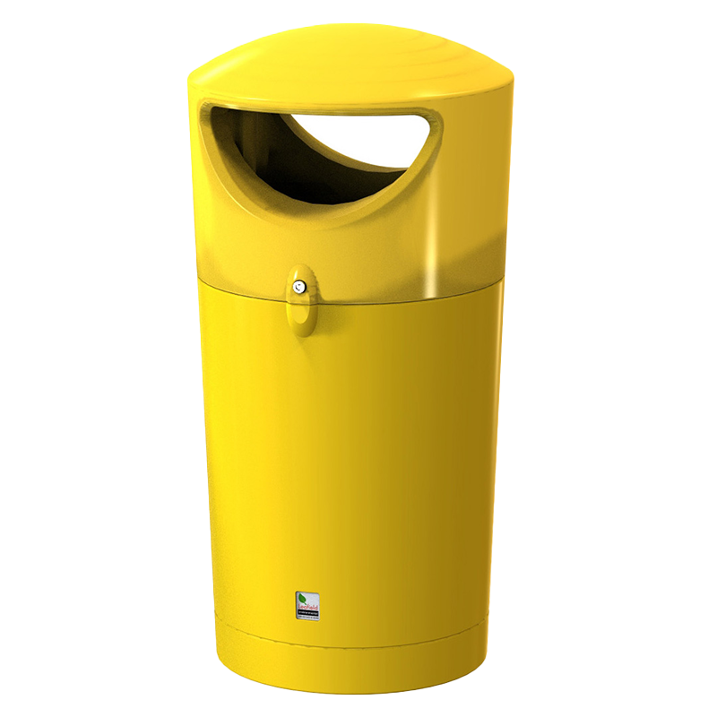 Metro Hooded Litter Bin