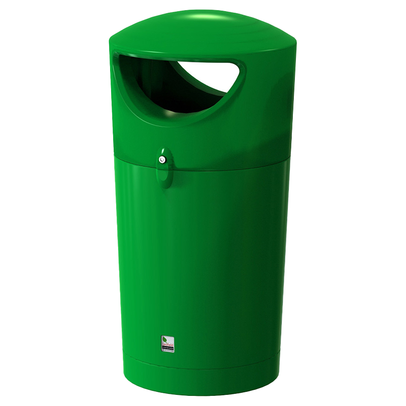Metro Hooded Litter Bin