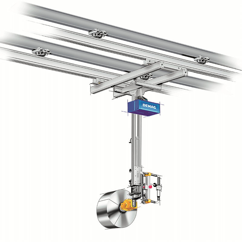 KBK double-girder suspension cranes