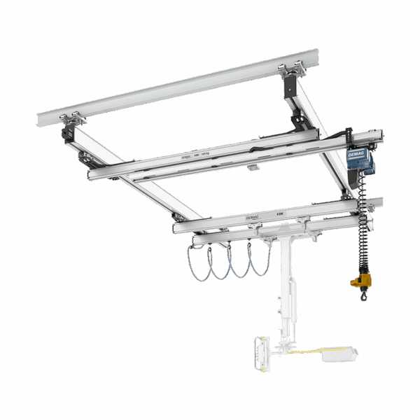 KBK overhung and extending cranes