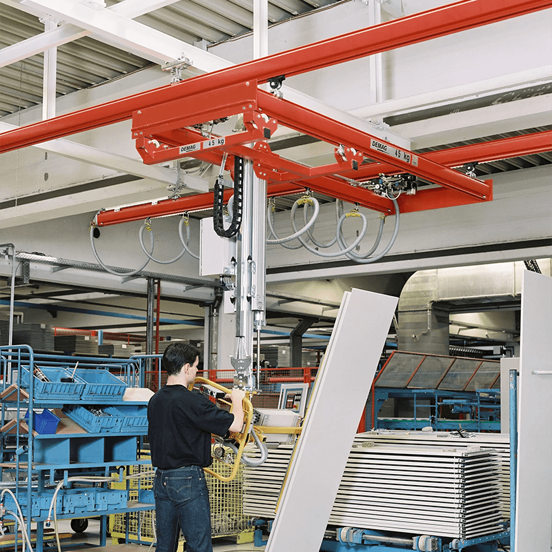 KBK cranes for manipulators