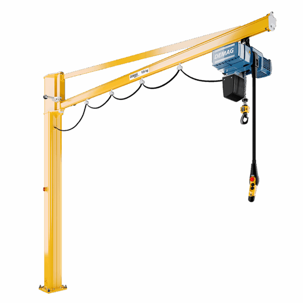KBK Pillar and wall-mounted slewing jibs