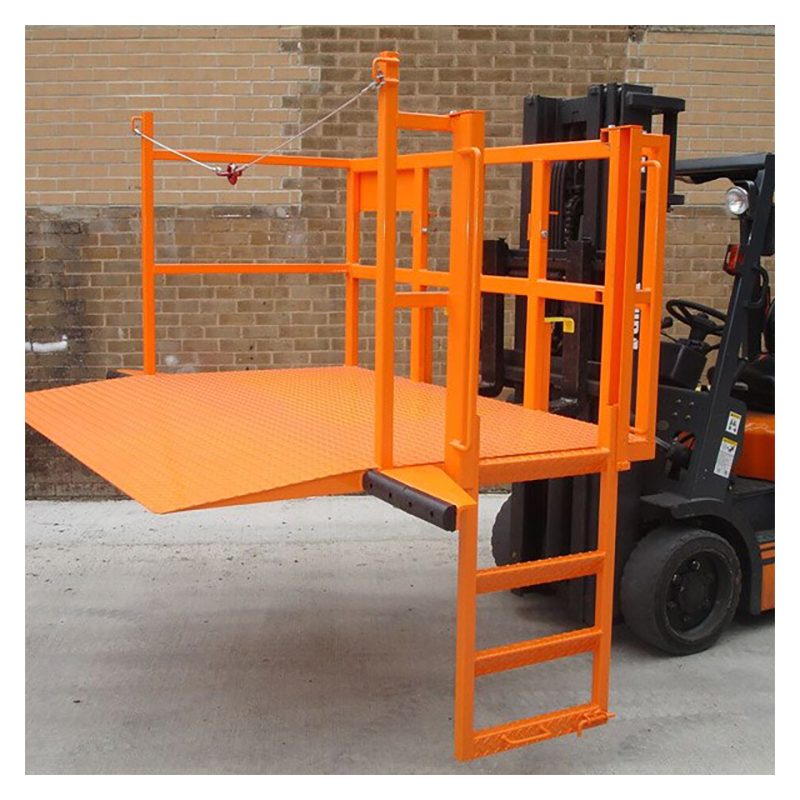 Fork Mounted Load Lifter with Ladder