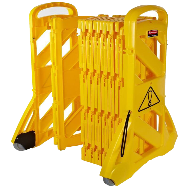 Rubbermaid Mobile Portable Barrier