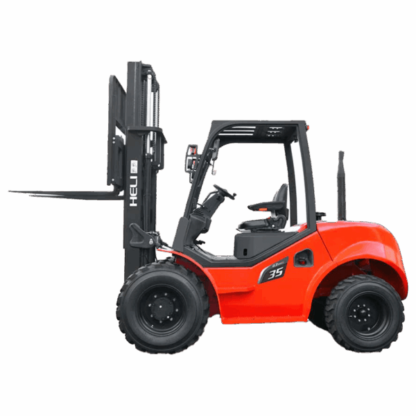 HELI - Rough Terrain 2-3.5 T Forklift 4 Wheel Drive