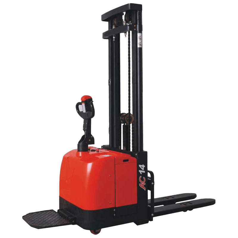 Stacker with Wrapover Forks 1500KG with Duplex Mast