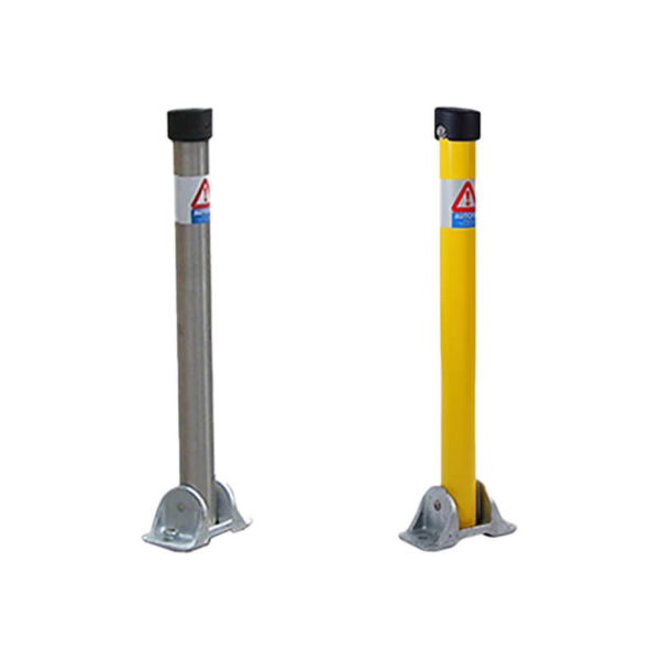Hinged Parking Post Identically Keyed