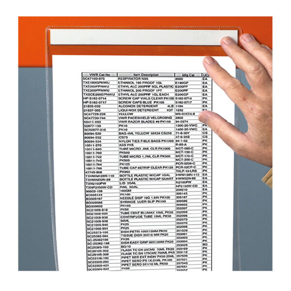 Clear Document Pockets