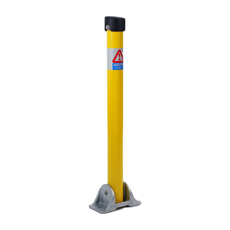 Hinged Parking Post Identically Keyed