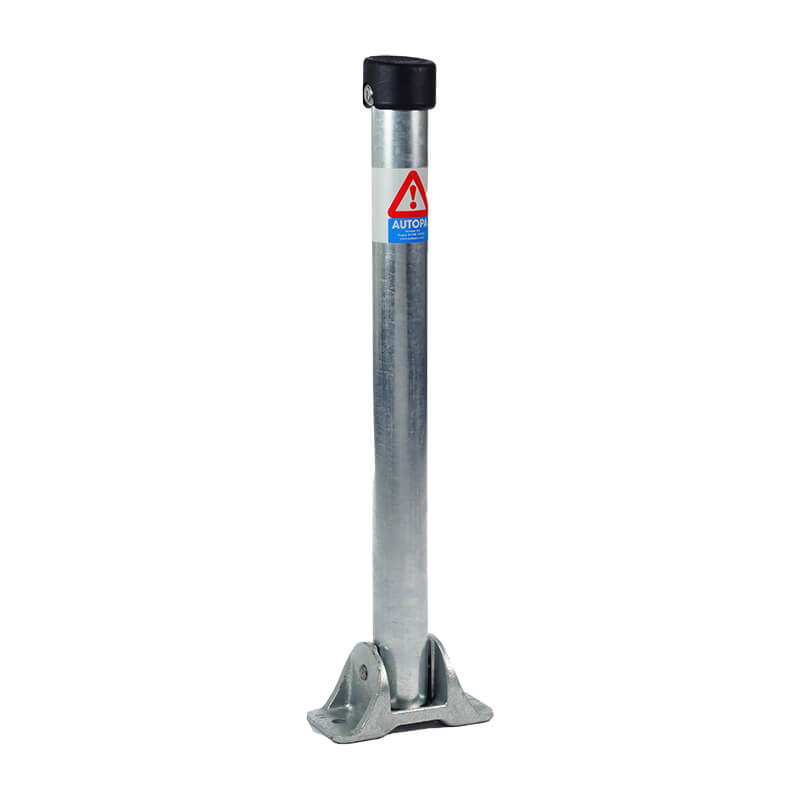 Hinged Parking Post Identically Keyed
