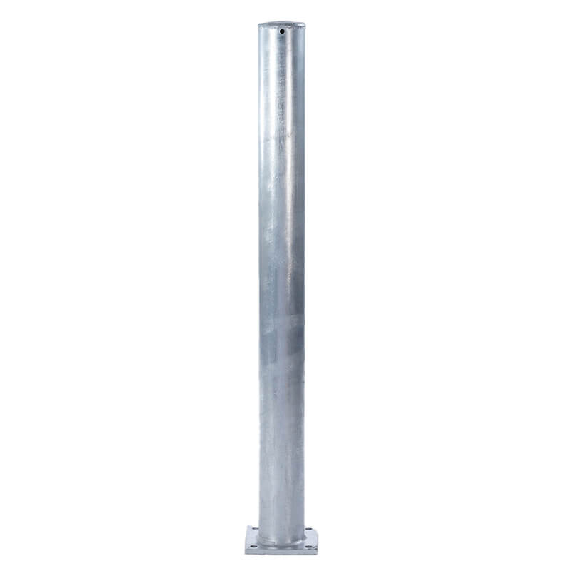 Plain Round Bollard - Galvanised