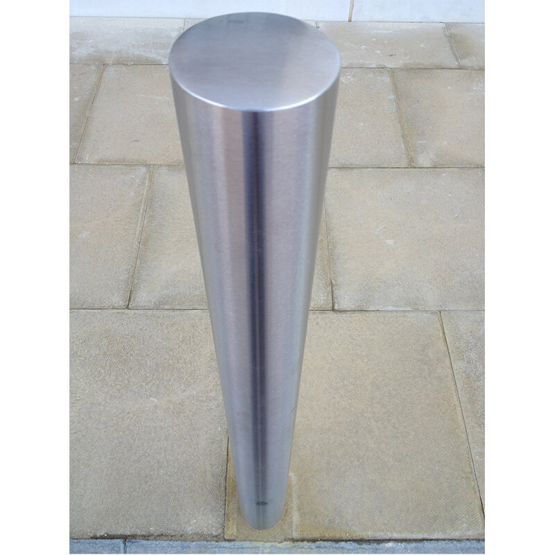 Plain Round Bollard – Stainless Steel